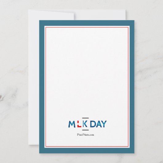 Martin Luther King Jr. Invitation (Dos)