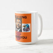 MARTIN LUTHER KING 👑  KOFFIEMOK (Voorkant rechts)