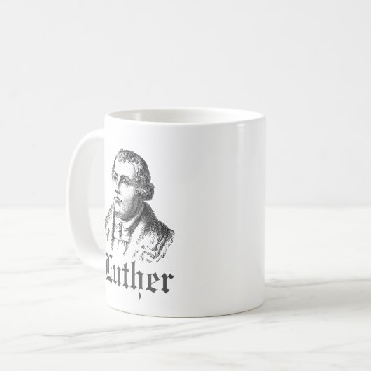 Martin Luther Koffiemok (Voorkant links)