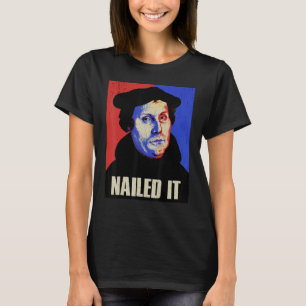 Martin Luther kostuum genageld het T-shirt