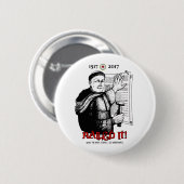 Martin Luther Nailed het! Ronde Button 5,7 Cm (Voorkant /achterkant)