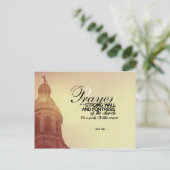 Martin Luther - Prayer Briefkaart (Staand voorkant)