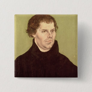 Martin Luther Vierkante Button 5,1 Cm
