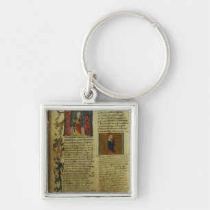 Martin Luther's inschrijving Sleutelhanger