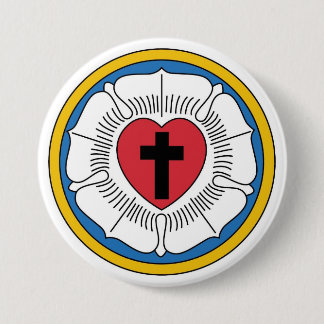 Martin Luther's Seal Ronde Button 7,6 Cm