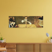 Martin Luther's Sermon Canvas Afdruk (Insitu (Woonkamer))