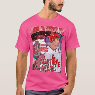 Martin Necas Hockey Art Hurricanes 1 T-shirt