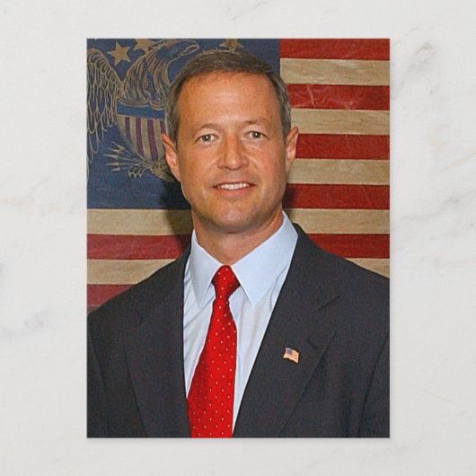 Martin O'Malley Briefkaart (Voorkant)