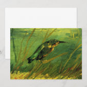Martin-pêcheur par Vincent van Gogh Invitation (Devant / Derrière)