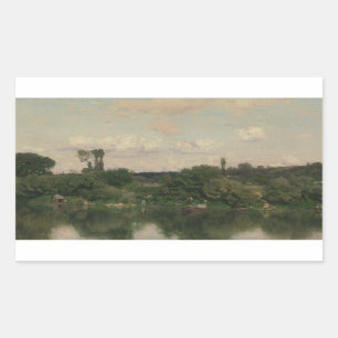 Martin Rico y Ortega - over de zegen Rechthoekige Sticker
