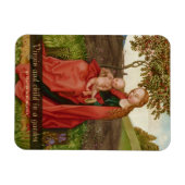 Martin Schongauer CC0942 Maagd en kindertuin Magneet (Horizontaal)