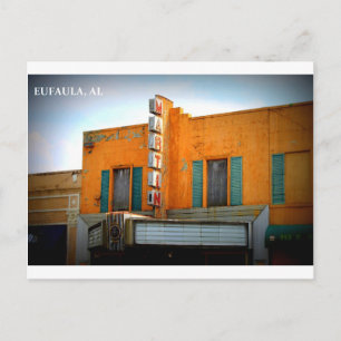 MARTIN THEATER - EUFAULA, ALABAMA BRIEFKAART