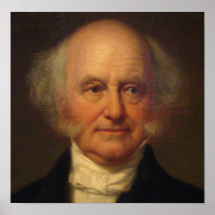 Martin Van Buren 8e President Poster