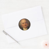 Martin Van Buren 8th President Ronde Sticker (Envelop)