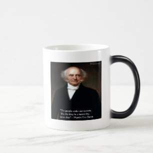 Martin Van Buren "Amerikanen Leven" Wijsheid Gesch Magische Mok