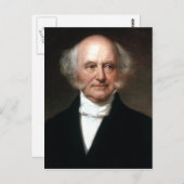 Martin Van Buren Briefkaart (Voorkant / Achterkant)