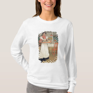 Martina Carrying Breakfast op een lade, 1904 T-shirt