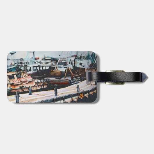 Martine in het Midden-Oosten, Jaffe Bagagelabel (Achterkant horizontaal)