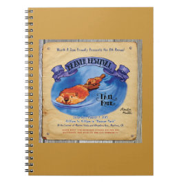 Martinez Beaver Festival Tail Ride Notebook Notitieboek