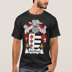 Martinez Coat of Arms Family Crest T-shirt