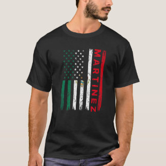 Martinez Familie Trots Achternaam Mexicaans Amerik T-shirt