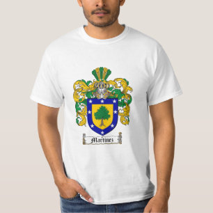 Martinez Family Crest - Martinez Coat of Arms T-shirt
