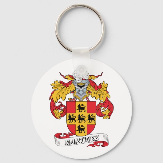 Martinez Family Crest Sleutelhanger (Voorkant)