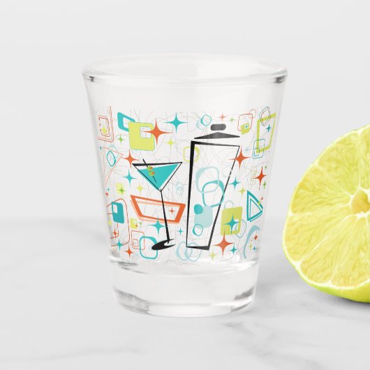 Martini A Go! Shot Glas (Voorkant)