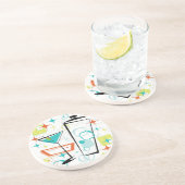 Martini A Go! Zandsteen Onderzetter (Zijkant)