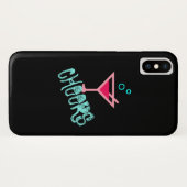 Martini - Alcohol Drink Pop Art, Roze & Turquoise Case-Mate iPhone Case (Achterkant (horizontaal))