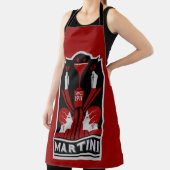 Martini Art Deco Schort (Insitu)