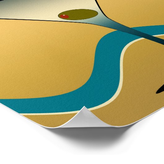 Martini Art Poster (Hoek)