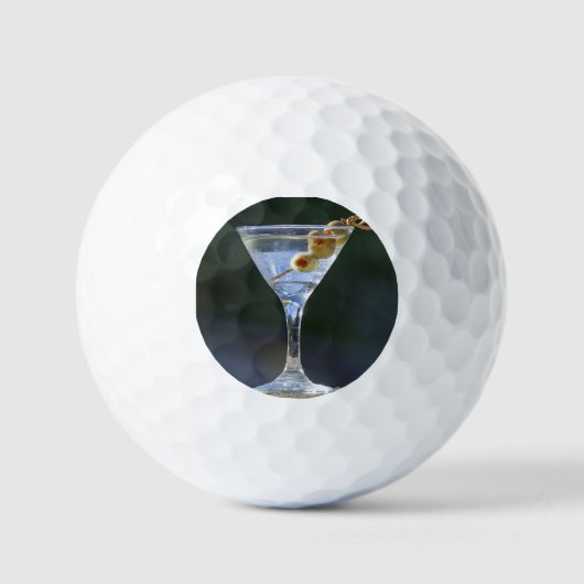 Martini avec trois olives 2, balle de golf (Recto)