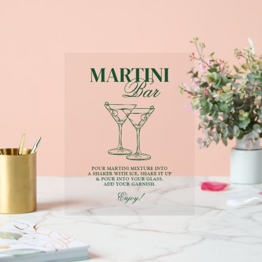 Martini Bar Bachelorette Week-end (Mariage)