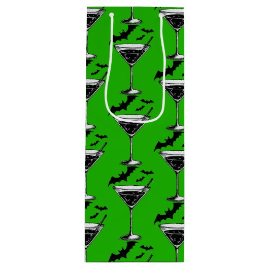 Martini Bats Wijn Cadeautas (Voorkant)