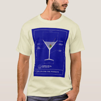 Martini Blueprint T-shirt