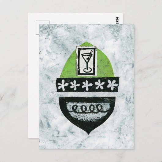 Martini Break Briefkaart (Voorkant / Achterkant)