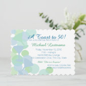 Martini Bubbles Party Uitnodiging (Staand voorkant)