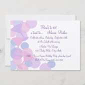 Martini Bubbles Party Uitnodiging (Voorkant)