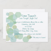 Martini Bubbles uitnodiging (Voorkant / Achterkant)