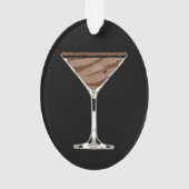 Martini chocolat ornement personnalisé (dos)
