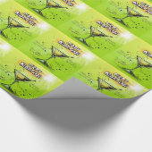 Martini Cocktail Recipe Cadeaupapier (Hoek)