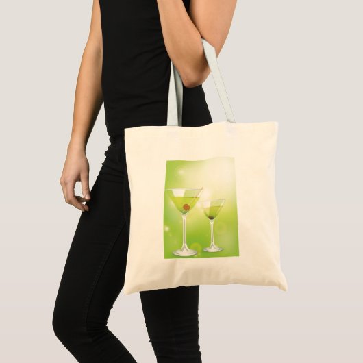 Martini Cocktails Canvas tas (Voorkant (product))