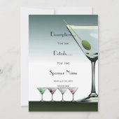 Martini Cocktails Invitation (Dos)