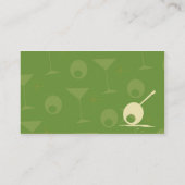 Martini Dazzle - Business Visitekaartje (Achterkant)