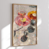 Martini & Disco Ball : Impression d'art : Bar Car 