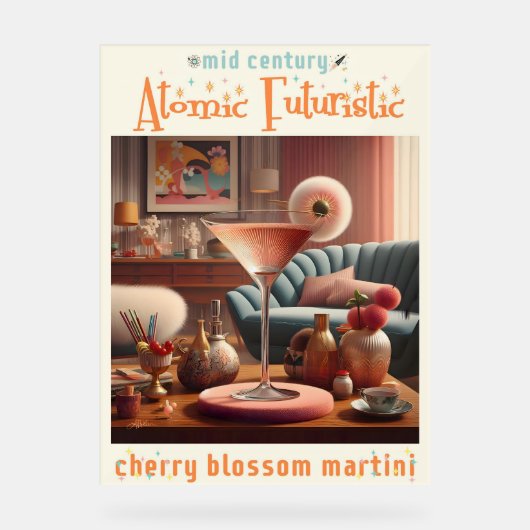 Martini Fleur de Cerisier Atomique (Recto)