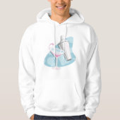 Martini glas en Shaker Hoodie (Voorkant)