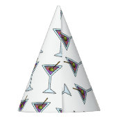 MARTINI GLASS FEESTHOEDJES (Achterkant)