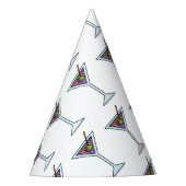 MARTINI GLASS FEESTHOEDJES (Voorkant)